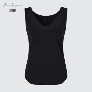 NWT Uniqlo x Mame Kurogouchi HEATTECH Sleeveless Bra Top (Silk Blend)